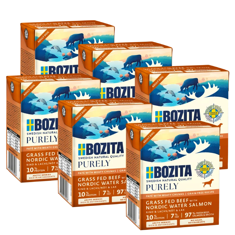 Bozita Purely Paté mit Lachs 370 g Tetra