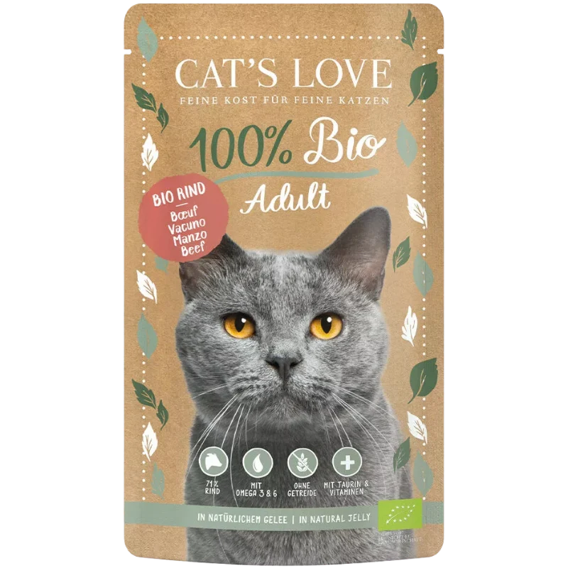 Cats Love PB Adult Bio Rind 100 g