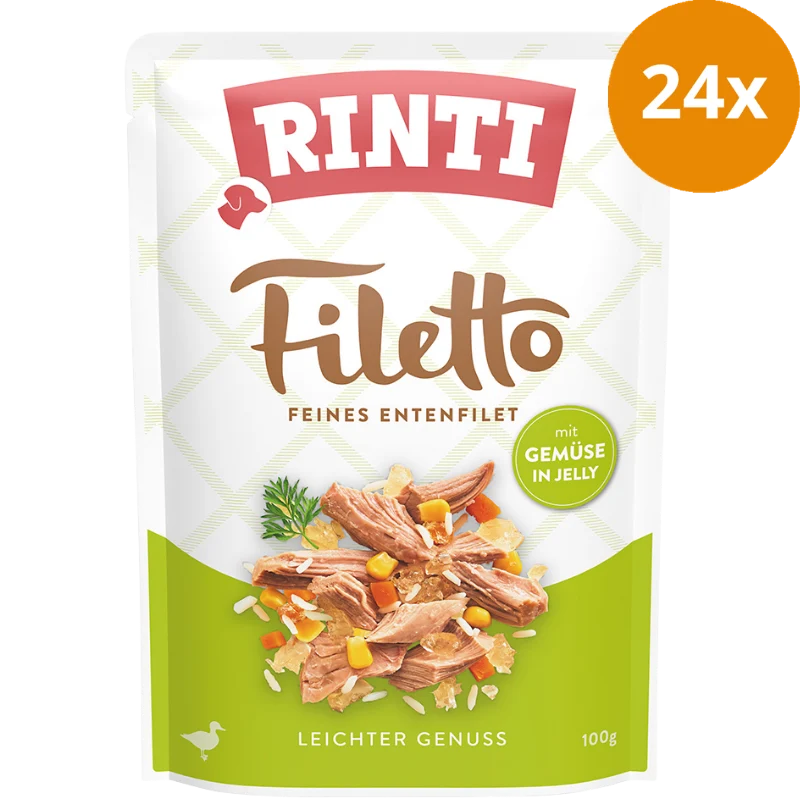 Rinti Filetto Jelly Ente & Gemüse 100 g