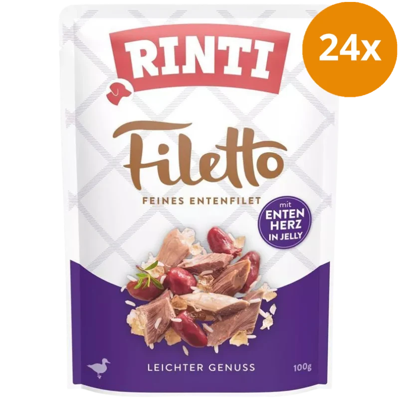 Rinti Filetto Jelly Ente & Entenherz 100 g