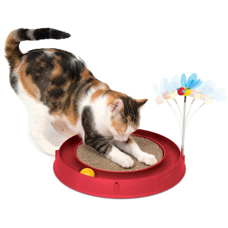 Catit Play-n-Scratch mit Biene 3in1