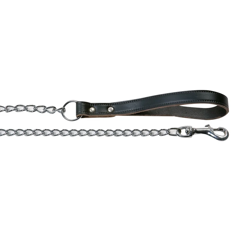 Kettenleine Rondo mit Lederhandschlaufe