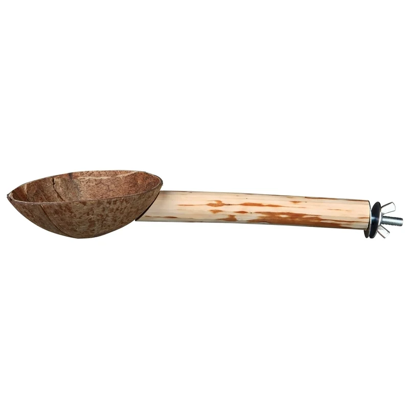 Vogelkäfig Sitzstange mit Futternapf