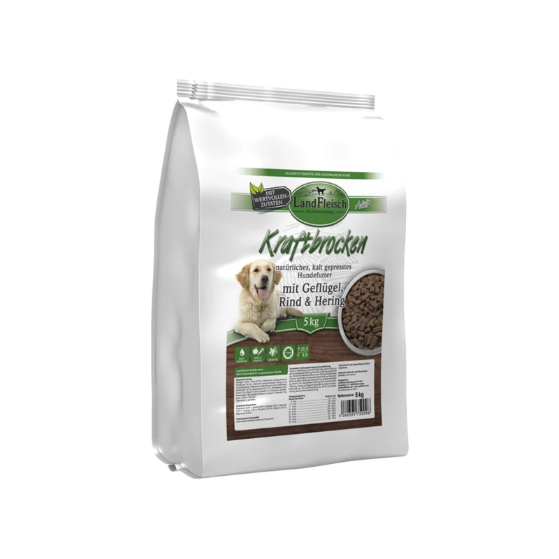 Landfleisch Dog Natur Hundefutter kaltgepresst