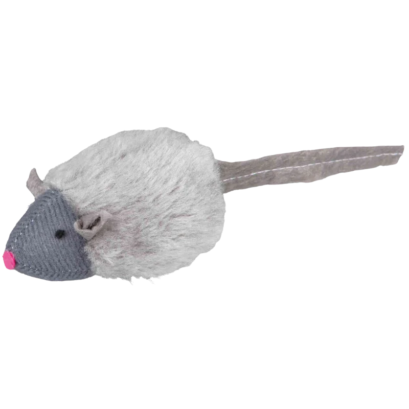 Trixie Squieky Plüschmaus 6 cm