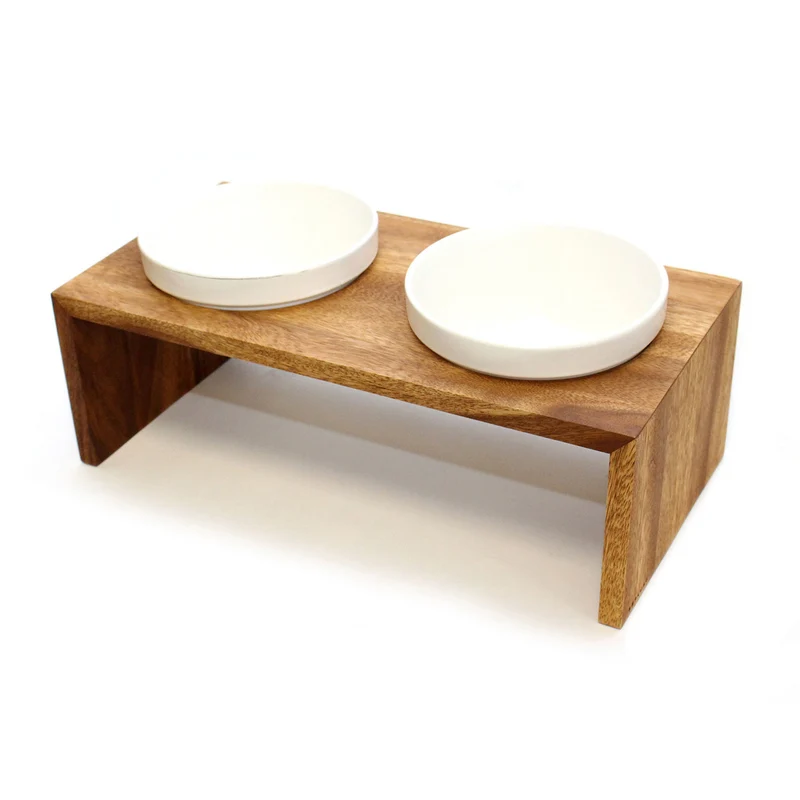 Wolters Replus Gohan Doppelnapf Holz