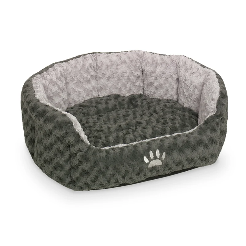Komfort Bett oval Seoli für Hunde und Katzen