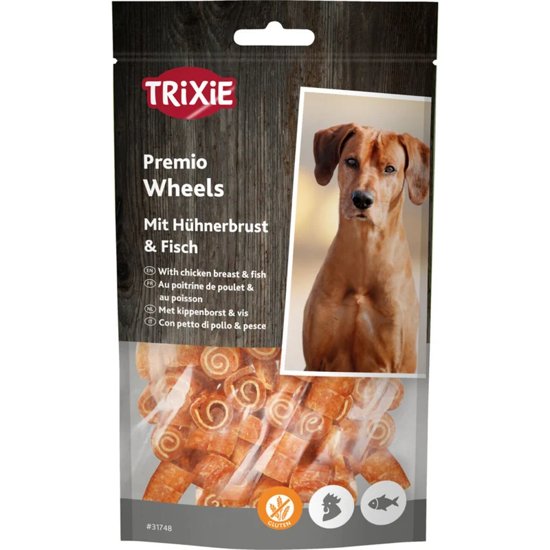 Trixie PREMIO Fish Chicken Wheels Hundesnack