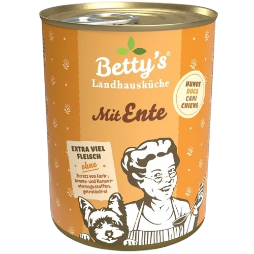 Bettys Landhausküche Hund Dose Ente 400 g