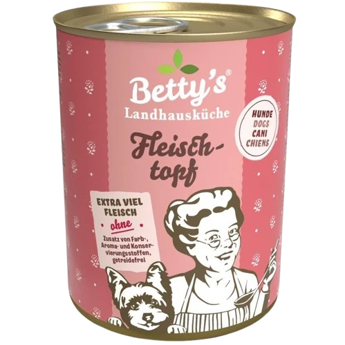 Bettys Landhausküche Hund Dose Fleischtopf 400 g