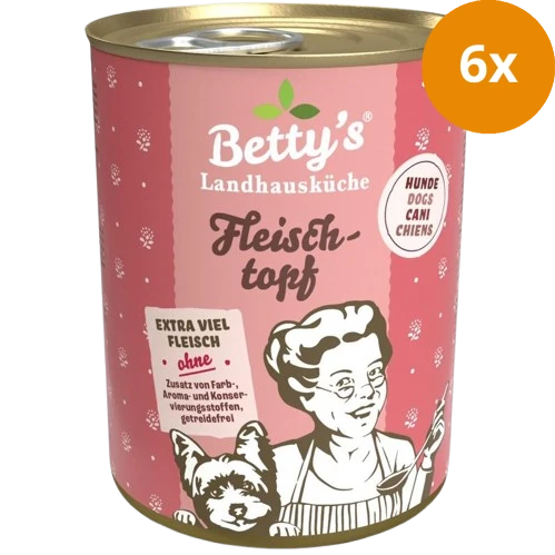 Bettys Landhausküche Hund Dose Fleischtopf 400 g