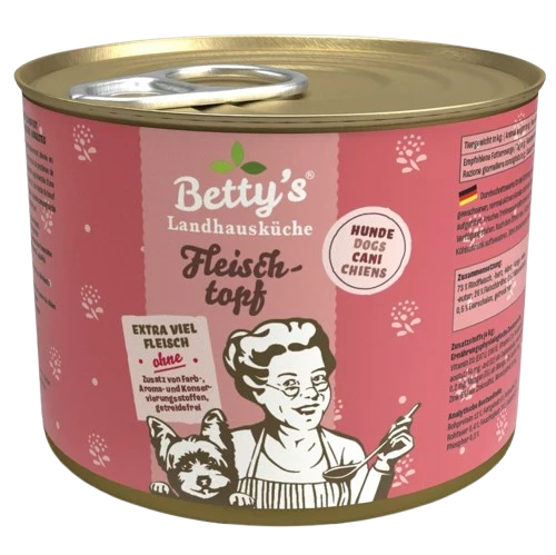 Bettys Landhausküche Hund Dose Fleischtopf 200 g