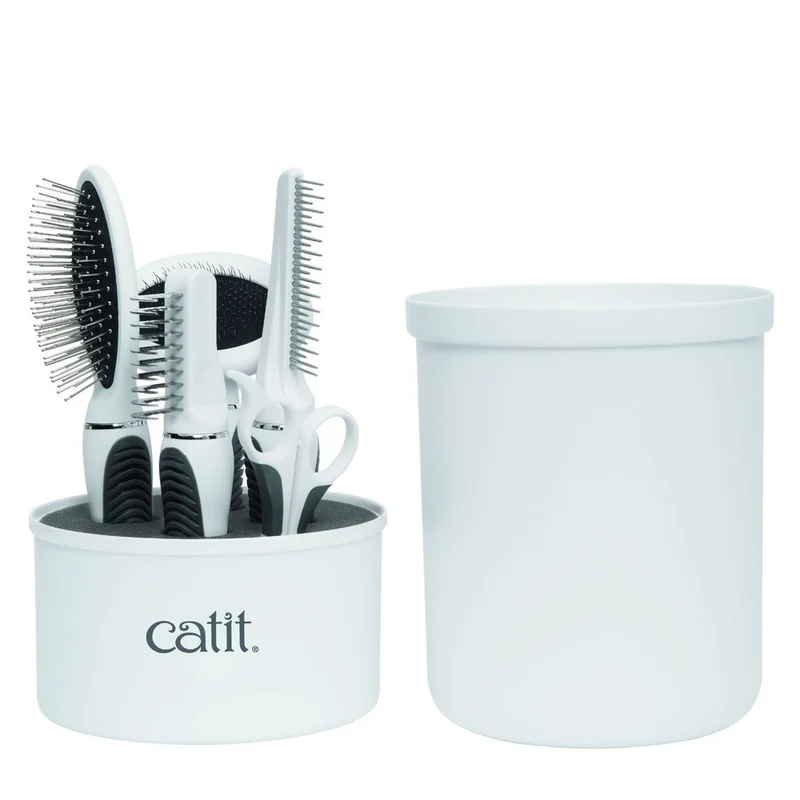 Catit Bürsten-Set für langhaarige Katzen
