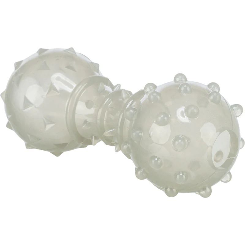 Snack-Hantel Hundespielzeug aus TPR Gummi
