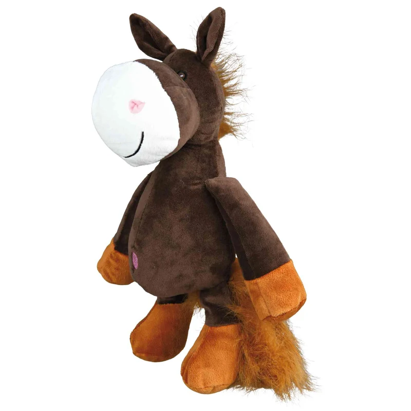 Pferd aus Plüsch, Hundespielzeug