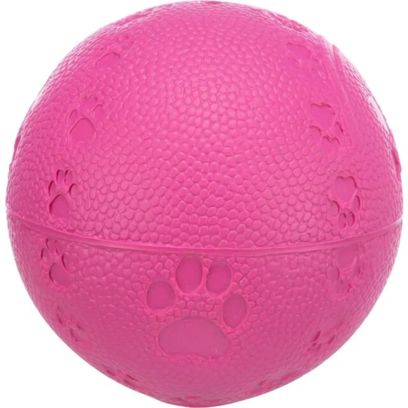 Spielball für Hunde aus Gummi mit Quietscher