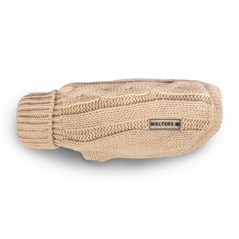 Wolters Zopf-Strickpullover für Mops und Co