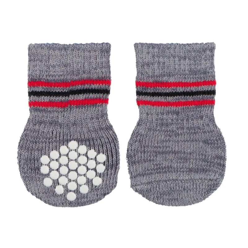 Anti Rutsch Hundesocken aus Baumwolle
