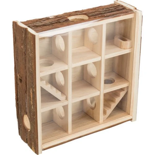 Spielturm mit Sichtscheibe für Hamster und Mäuse