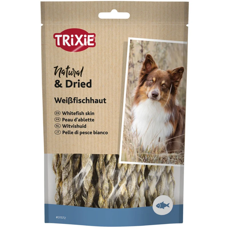 Weißfischhaut für Hunde Twisters