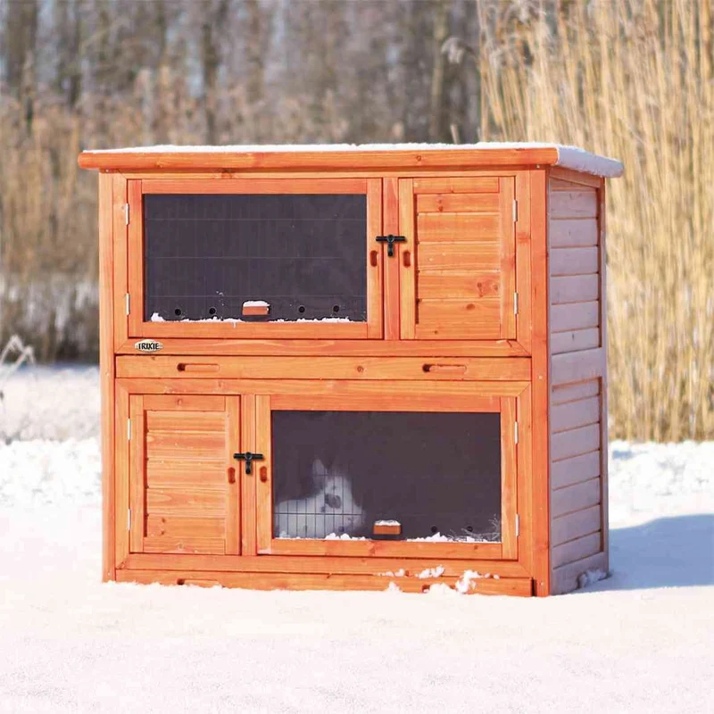 Trixie Kaninchenstall winterfest mit Wärmedämmung