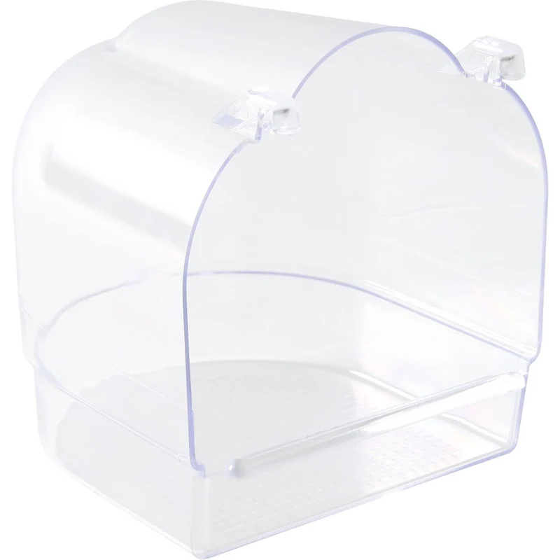Vogel Badehaus transparent