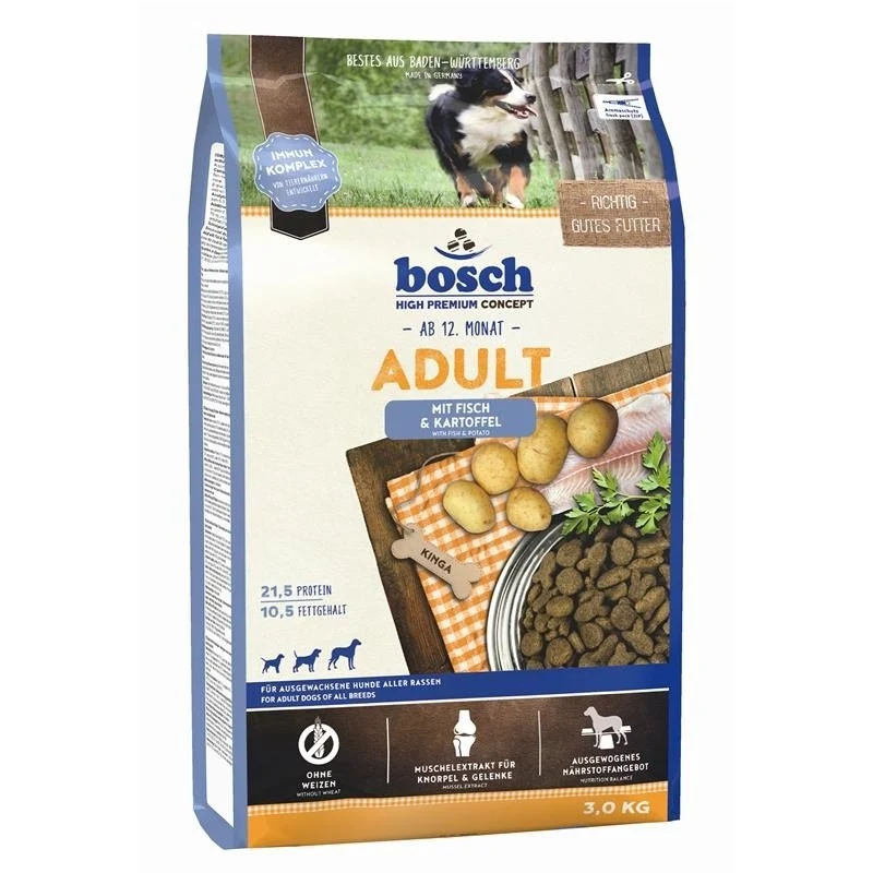 Bosch Adult Fisch & Kartoffel Hundefutter