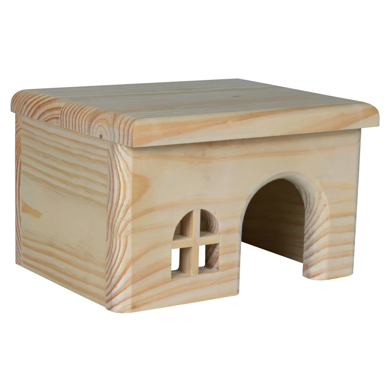 Holzhaus für Kleintiere ohne Nägel und Klammern