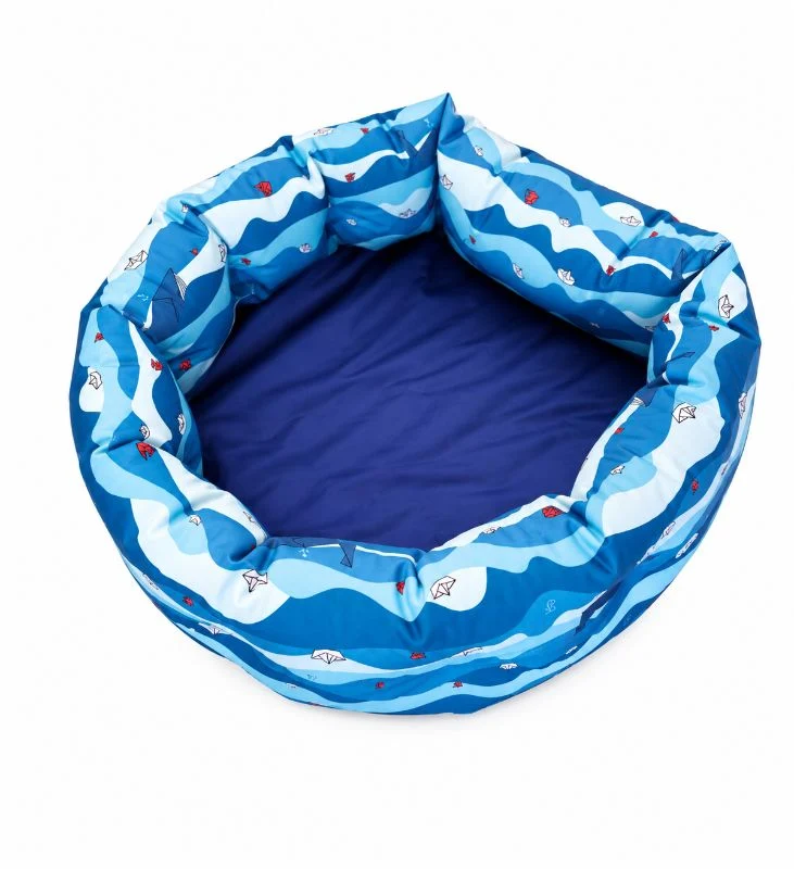 Aufblasbares Hundebett, schwimmfähig