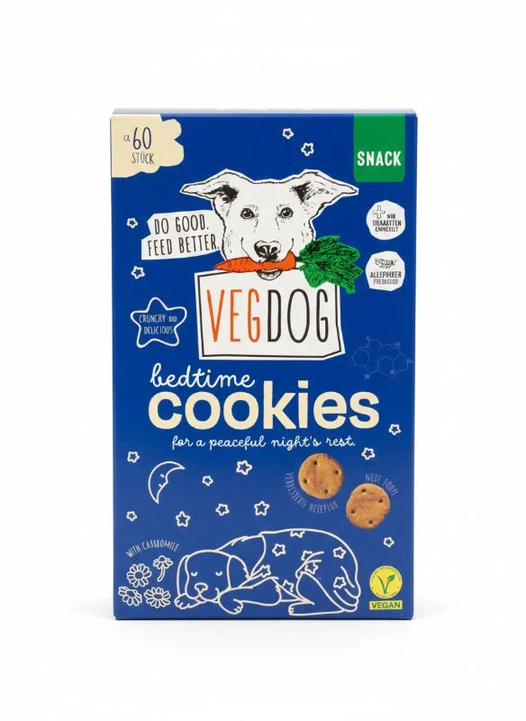 Vegdog Bedtime Cookies 400g