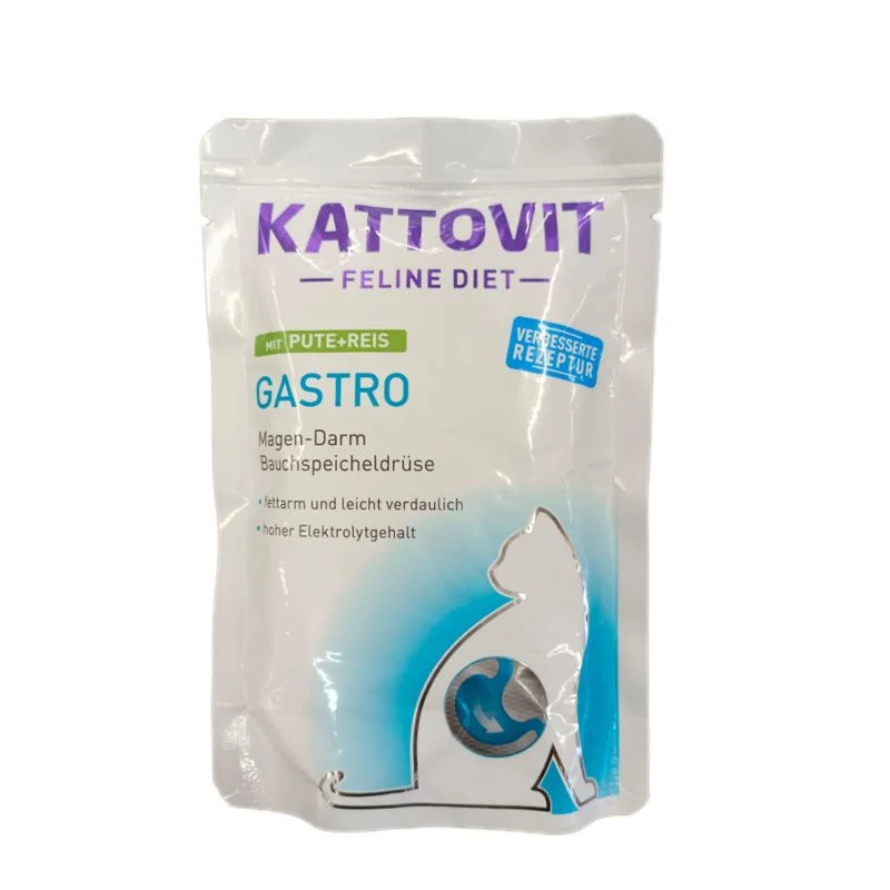 Kattovit Gastro Pute und Reis 85g