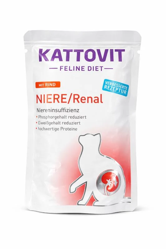 Kattovit Niere/Renal mit Rind 85g