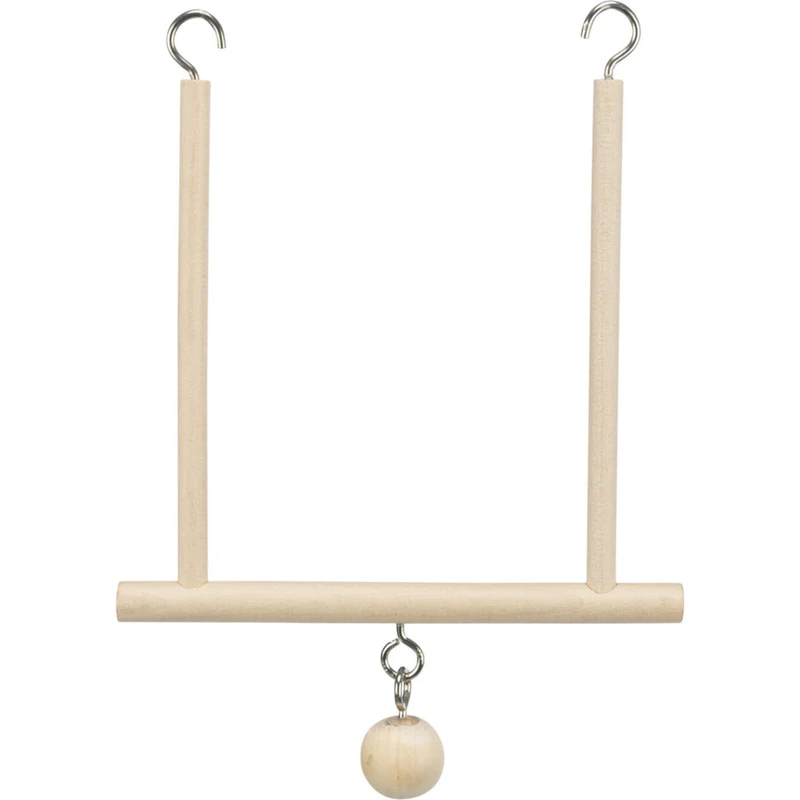 Trapezschaukel mit Holzkugel