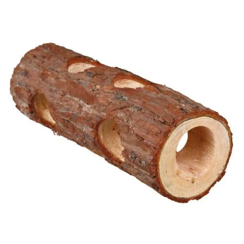 Kleintiertunnel aus Naturholz