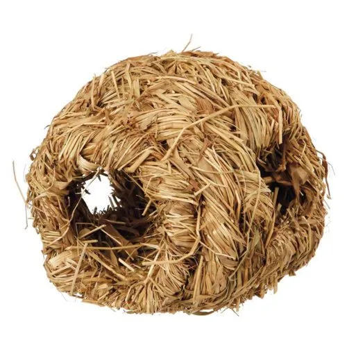Grasnest für Mäuse und Hamster aus Naturmaterial