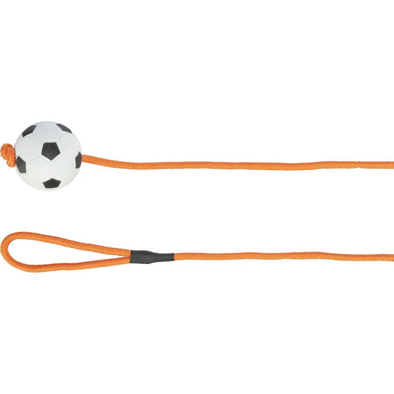 Moosgummi Ball am Seil