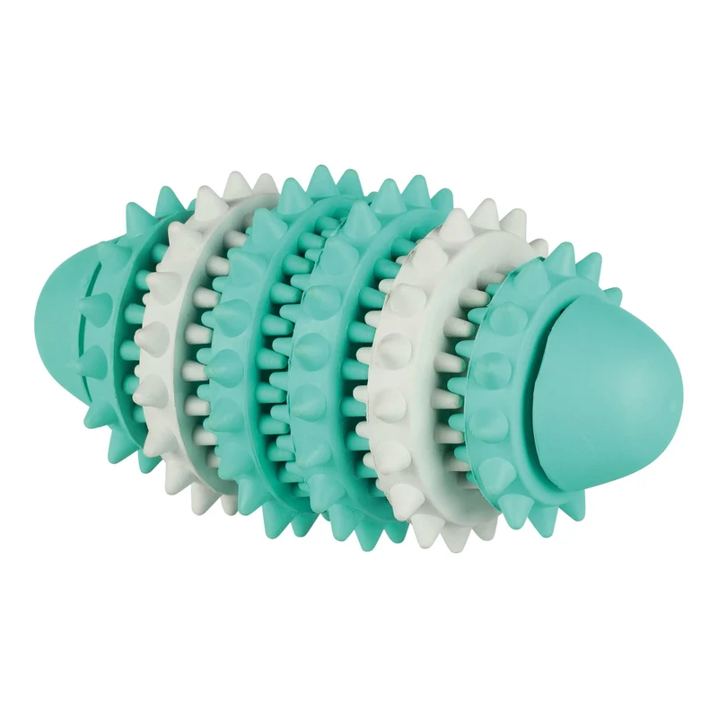Zahnpflege Mintfresh Rugbyball für Hunde