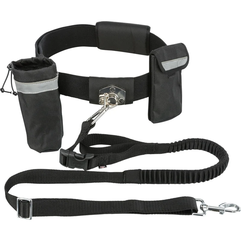 Hundeleine mit Bauchgurt, Hunde Joggingleine