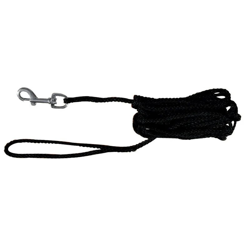 Schleppleine für Hunde aus Nylon Tau