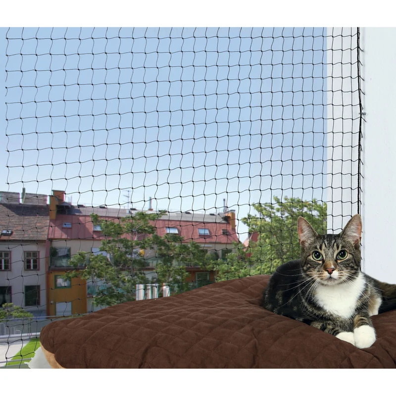 Katzenschutznetz mit Montage Befestigung