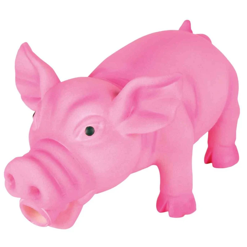 Hundespielzeug Schwein mit Original-Tierstimme