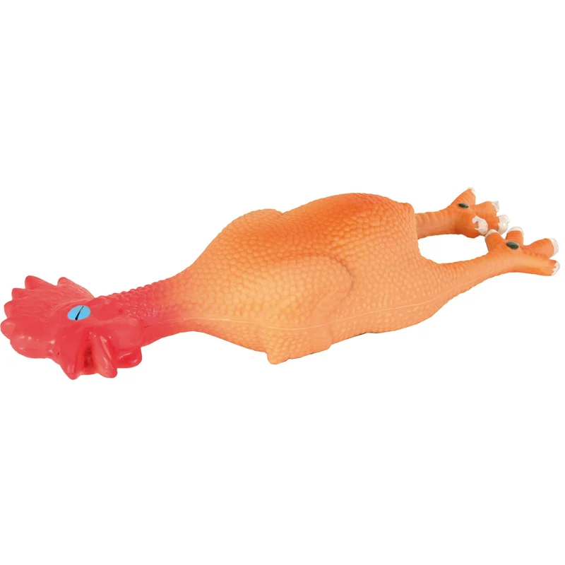 Gummihuhn Hundespielzeug aus Latex