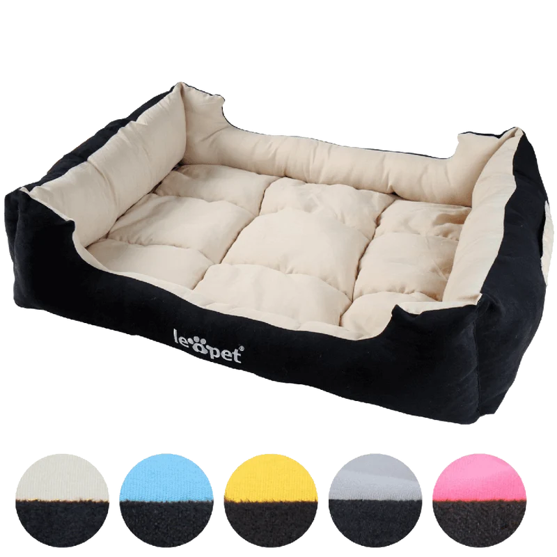 Leopet® HTBT10 75x60 Small Dog Bed 75x60x19 cm DIFFERENT COLOURS