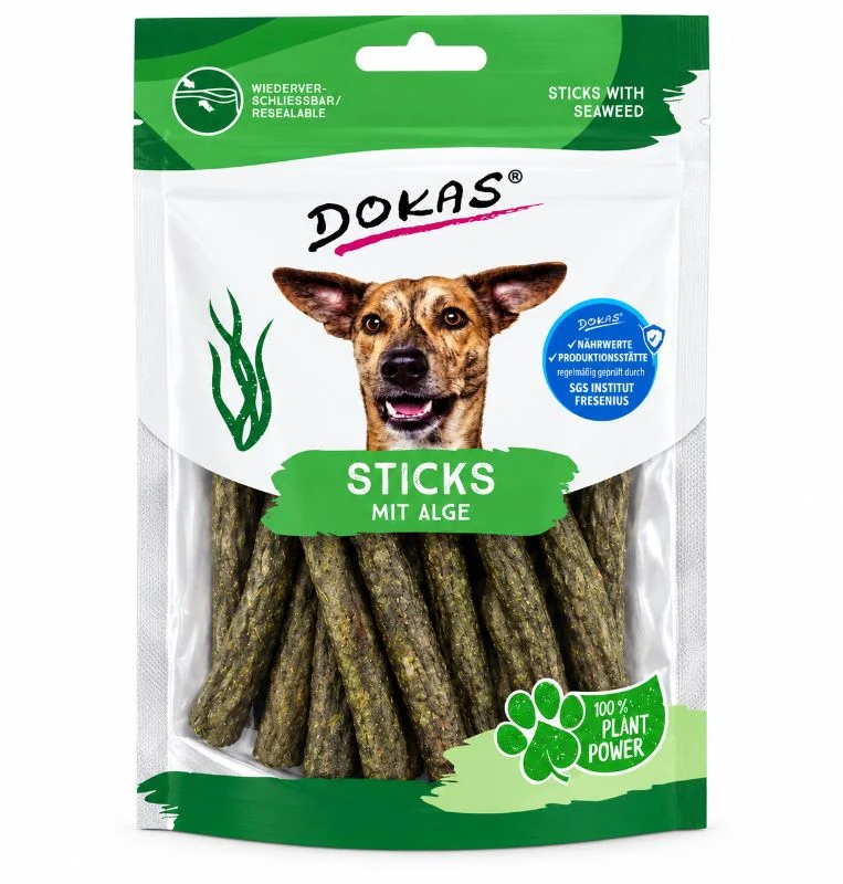 DOKAS Sticks mit Alge 105g