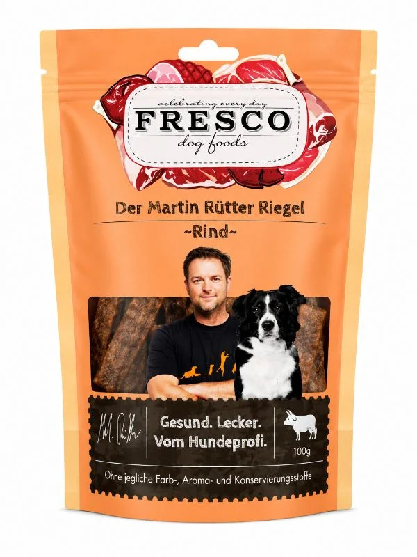 FRESCO Martin Rütter Riegel Rind 100g
