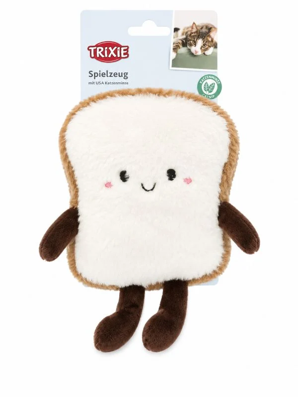 Plüsch Toast mit Katzenminze