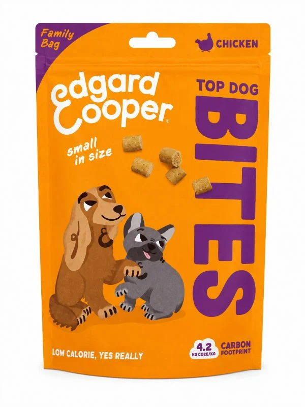 Edgard & Cooper Top Dog Bites Huhn – Kleine Belohnung, große Freude 120g