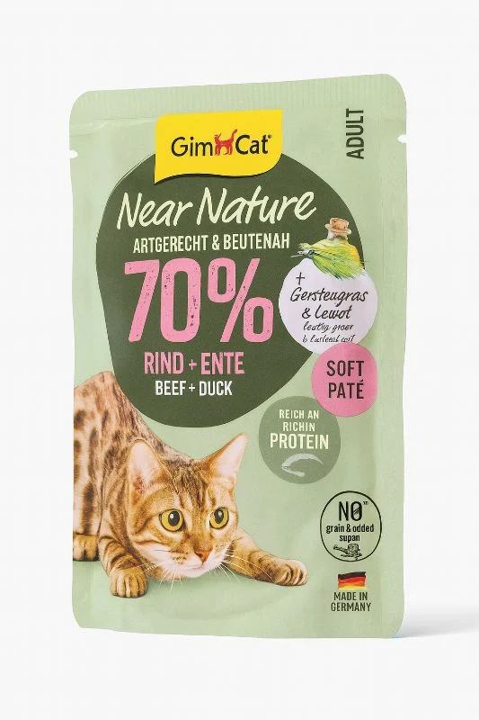 Gimcat Near Nature Rind und Ente 85g