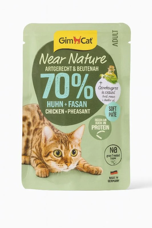 Gimcat Near Nature Huhn und Fasan 85g