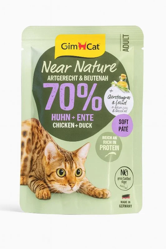 Gimcat Near Nature Huhn und Ente 85g